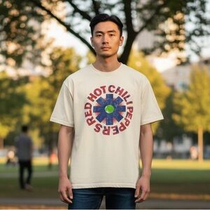 RED HOT CHILI PEPPERS Men’s XXL Cotton T-shirt
